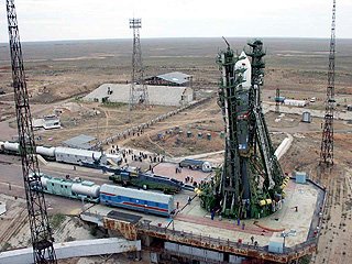 Soyuz FG Rocket - Launch Pad, Baikonur
