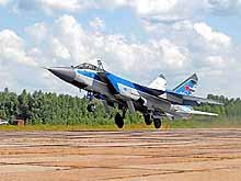 MiG-31 interceptor