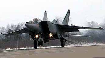 MiG-25 take-off